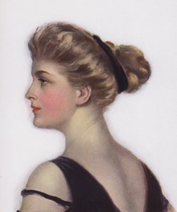 Svep av hennes rygg av Clarence F. Underwood