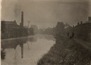 Längs den gamla kanalen, 1896.