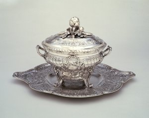 Terrin på stativ av Claude-Hyacinthe-Nicolas Souchet