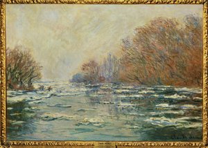 Debaclet nära Vetheuil... av Claude (follower of) Monet