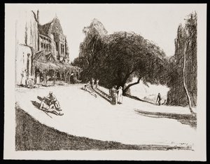 "Konvalescens i England", 1917