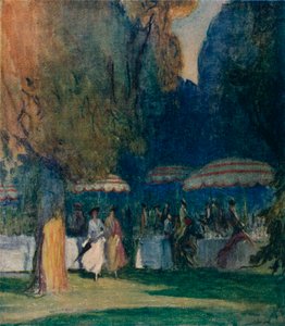 I Kensington Gardens, 1914 av Claude Allin Shepperson