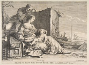Helig familj.n.d. av Claude Cherpignon