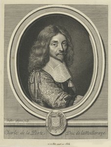 Charles de la Porte, hertig av La Meilleraye 1602-1664, ca 1690. av Claude Duflos