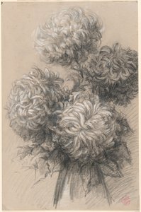 Krysantemum av Claude Emile Schuffenecker