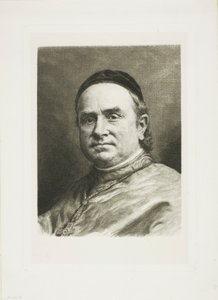 Monsignore Pie, biskop av Poitiers av Claude Ferdinand Gaillard