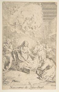 Nativity.n.d. Skapare: Claude Gillot, Jacques Gabriel Huquier.