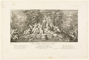 Dianes fest av Claude Gillot