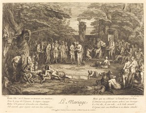 Äktenskap (äktenskap) av Claude Gillot