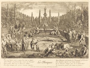 Les Obseques (Begravningsriterna) av Claude Gillot