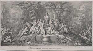 De fyra festivalerna av Claude Gillot