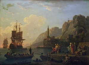 Hamnen av Claude Joseph Vernet