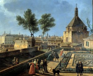 Claude-Joseph Vernet. Hamnen i Marseille. Marinmuseum Paris av Claude Joseph Vernet