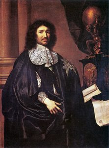 Porträtt av Jean-Baptiste Colbert av Claude Lefebvre