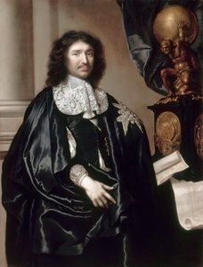 Porträtt av Jean-Baptiste Colbert 1619-1683 av Claude Lefebvre