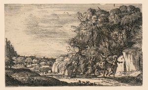 Flyg till Egypten av Claude Lorrain