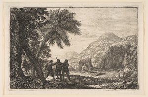 Landskap med Brigander, 1633. av Claude Lorrain