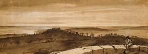 Panorama från Sasso av Claude Lorrain