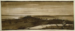 Panorama från Sasso, 1649-1655 av Claude Lorrain