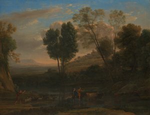 Soluppgång, möjligen 1646-47. av Claude Lorrain