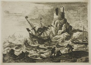Skeppsbrottet av Claude Lorrain