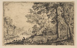 Visionen, ca. 1630. av Claude Lorrain