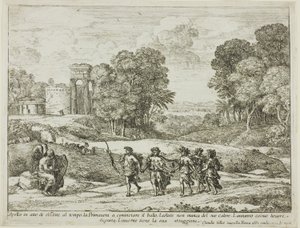 Tid, Apollo och årstiderna av Claude Lorrain