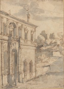 Påven Julius villa av Claude Lorrain