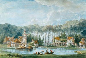 The Hameau, Petit Trianon, 1786 sverige