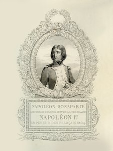 Napoleon Bonaparte, 1804, 1839. av Claude Marie François Dien