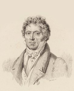 Porträtt av tonsättaren Anton Reicha 1770-1836, 1837. av Claude Marie François Dien