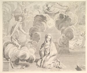 Kungörelse, 1666. av Claude Mellan