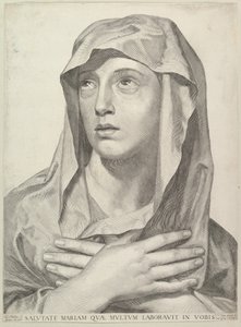 Byst av Jungfru Maria