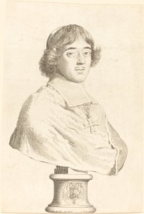 Kardinal av Bouillon av Claude Mellan