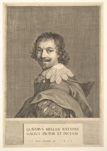 Claude Mellan: Självporträtt, 1635. av Claude Mellan