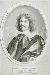 Henri-Louis Habert de Montmor av Claude Mellan