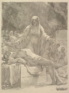 Klagosång, 1683. av Claude Mellan