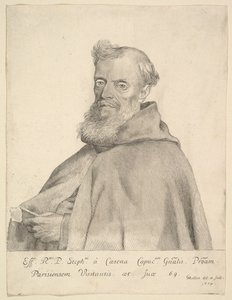 Fader Stefan av Cesena, 1674. av Claude Mellan