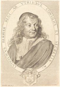 Louis Berryer av Claude Mellan