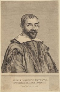 Porträtt av Pierre Gassendi