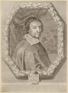 Porträtt av Victor Le Bouthillier av Claude Mellan