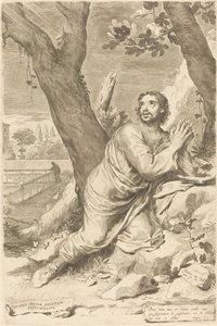 Sankt Augustinus av Claude Mellan
