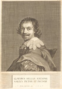 Självporträtt av Claude Mellan