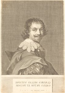 Självporträtt av Claude Mellan