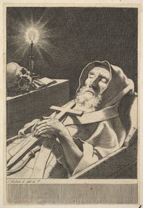 Sankt Franciskus av Paola av Claude Mellan
