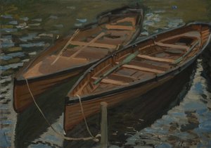 Båtar av Claude Monet