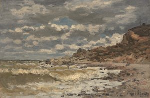 Havsbad i Sainte-Adresse av Claude Monet