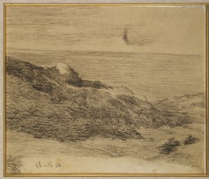 Vid havet, 1886 av Claude Monet