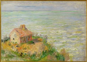 Tullstuga, eftermiddagseffekt av Claude Monet