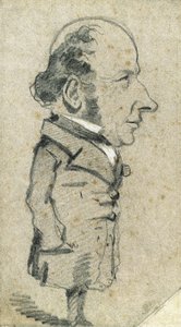 Karikatyr av Eugène Marcel av Claude Monet